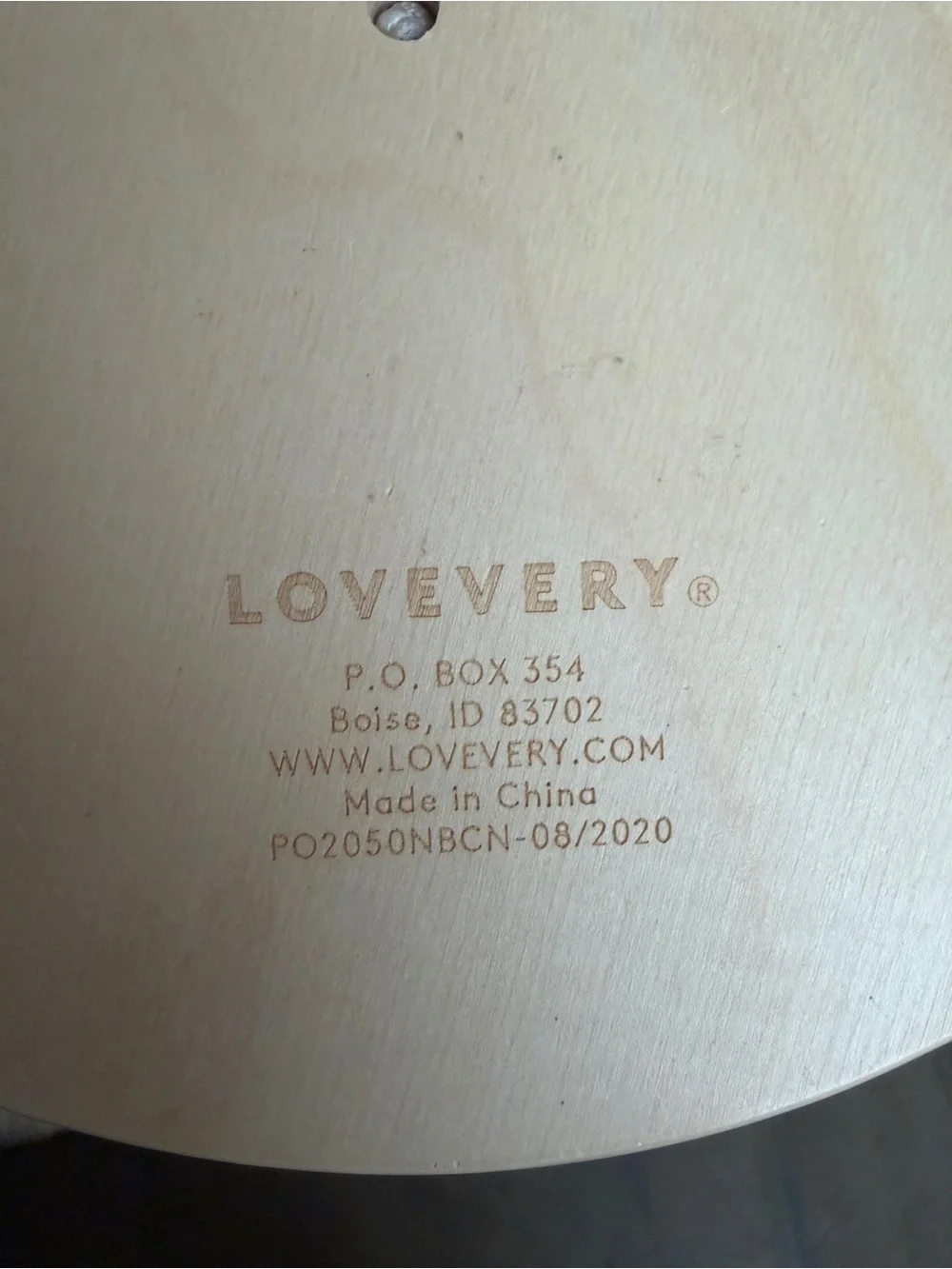 LOVEVERY Wooden Flexible Ring Stacker Babbler Kit 14 Rings Discontinued